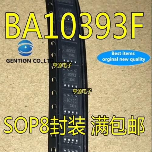 30Pcs BA10393 BA10393F 10393 SOP8 Analog comparator chip in stock 100% new and original