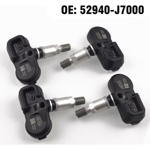 4PCS Car Tire Pressure Monitor Sensor TPMS 433MHZ 52940J7000 for Kia Ceed CD 2018 2019 2020 Car styling