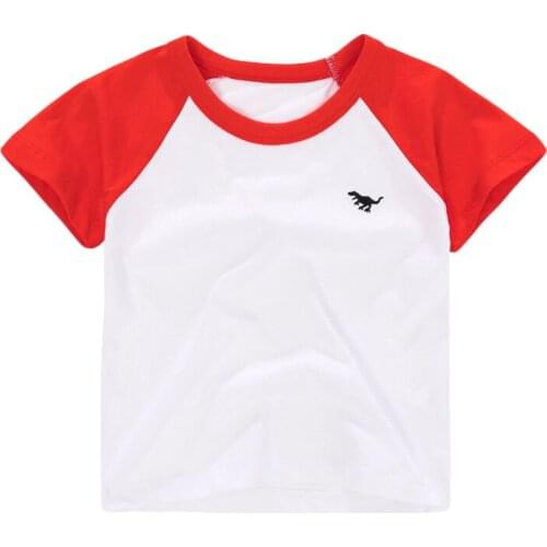 Bambino New Year 2021Tshirt for Boys Polo Summer Children Tops 2-7Years Little Kids Clothing Baby Costume Pure Cotton Shirt