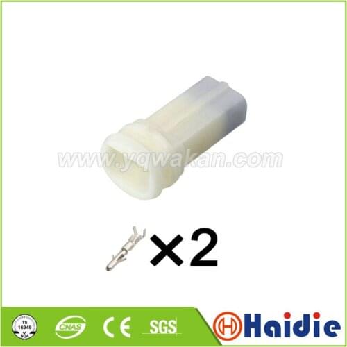 Free shipping 5sets 2pin auto wire electrical male housing plug cable harness connector