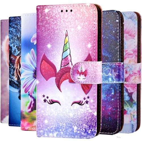 Leather Flip Cover Wallet Case For Vivo V17 Neo Y19 Y11 Y1S S1 Pro Y71 Y85 Y81 Y95 V9 Y91c Y93 Y31 Y30 Y20 Y50 Y70 Y12 V20 Case