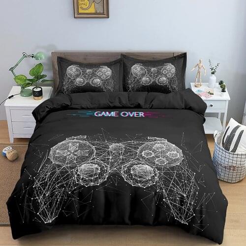 Gamepad Bedding Set Luxury Duvet Cover With Pillowcase Quilt Cover Queen King Bed Linens Home Textile Comfortable Fabric