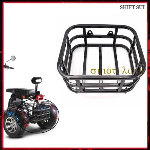 Cart Basket, Vegetable Basket, Rack for little Three-wheeled citycoco Modified Accessories