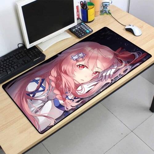 Mairuige Animation Mouse Pad Cute Girl Mouse Pad Computer Notebook Office Book Game Desk Mat Gaming Accessories