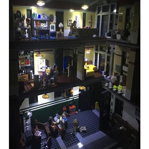 Led Light Set For Lego Building City Street 75827 Ghostbusters Firehouse Headquarters Compatible 16001 Blocks Lighting Set