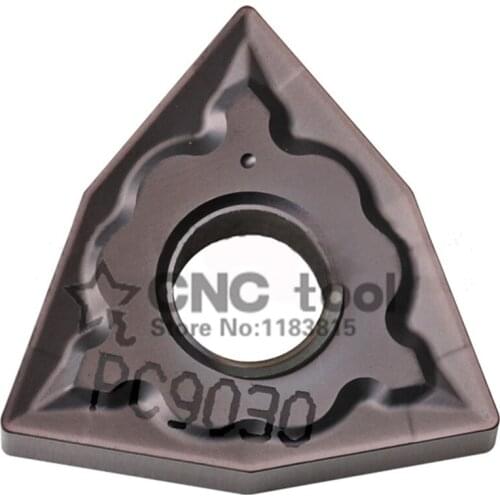 Carbide Inserts WNMG WNMG080404-GS WNMG080408-GS PC9030 for Stainless Steel Lathe Cutter Tools CNC 100% Original
