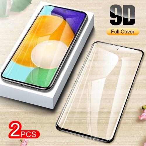 2Pcs Full Cover Tempered Glass Film For Samsung A52 5G Glasses Protective Glas For Galaxy A 52 5G SM-A526B 6.5 Inches Protection