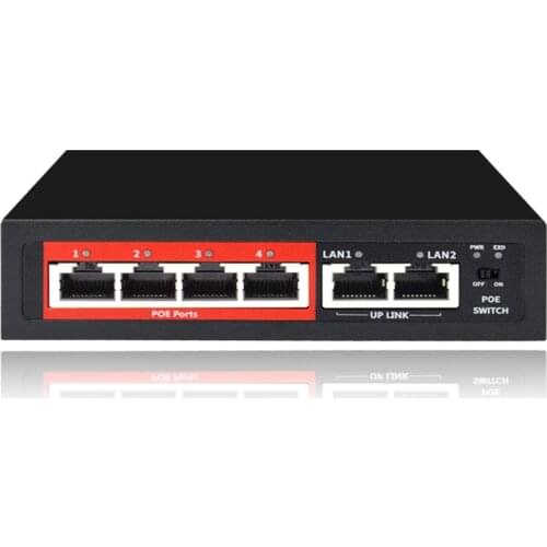 10-port Gigabit POE switch built-in power supply 120W IEEE 802.3 af/at Ethernet suitable for IP cameras/wireless AP/POE cameras