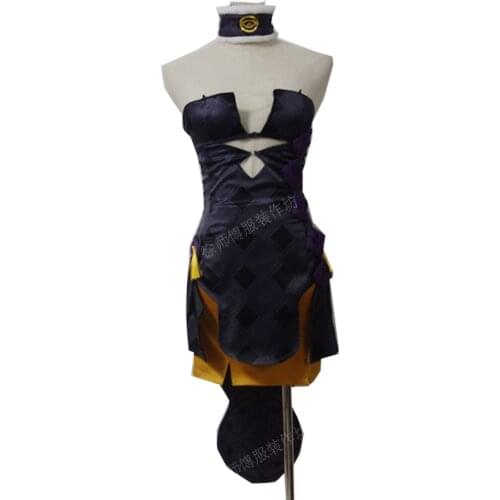 2021 VTuber Hololive Ninomae Ina Nis School Dress Uniform Cosplay Costume Girl Custom Made Any Size