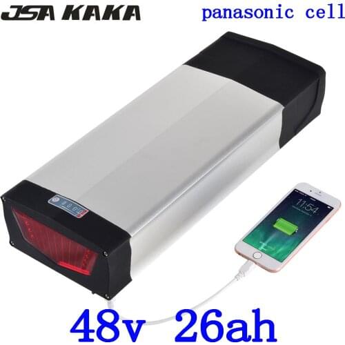 48V Lithium Battery 48V 1000W 1500W 2000W Ebike Battery Pack 48V 20AH 23AH 25AH 26AH Electric Bicycle Battery use panasonic cell