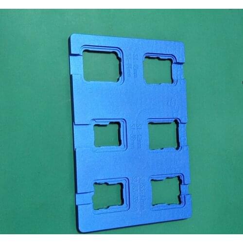 6 em 1 precisão posição molde alinhamento molde para apple assistir série 4 3 2 1 painel de toque oca vidro cola estratificação