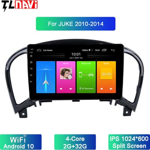 For 1Nissan Juke YF15 2010-2014 Car Radio Multimedia Video Player Navigation GPS Android 10