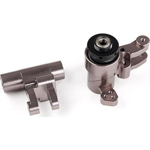 CNC Alloy Steering Column Base Buffer Seat Set for 1/5 ROFUN F5 MCD XS5 RR5