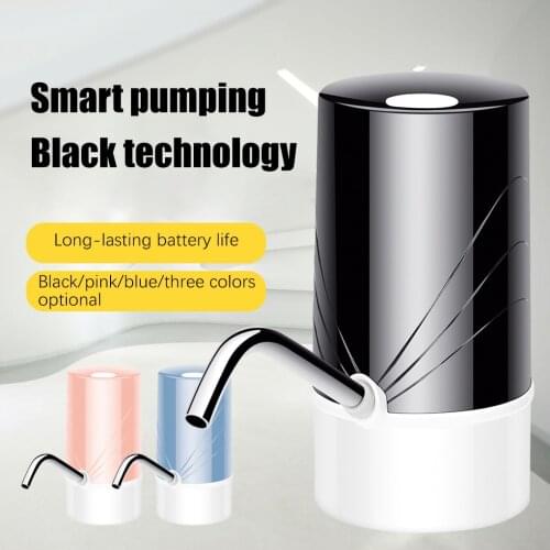 Water Dispenser USB Rechargeable Water Bottle Pump Electric Drinking Switch Pump Accessory