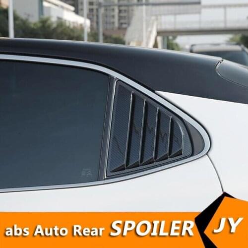 For Toyota CAMRY 2019-2020 Sedan ABS Rear Door Window shades Louver Frame Window Sill Molding Cover Sticker Trim