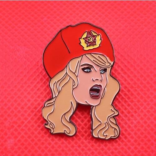 Katya Zamolodchikova Drag Queen enamel pin