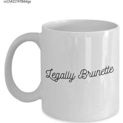 Legally Brunette Mug, 11 oz. Legally Mug, Legally Blonde Mug for Coffee