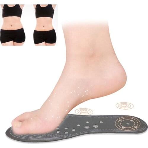 Memory foam magnetic therapy insoles 18 magnetic insoles, magnetic iron soles of acupuncture point massage health insoles