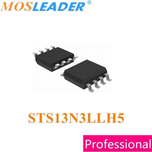 Mosleader STS13N3LLH5 SOP8 100pcs 1000pcs STS13N3LLH 13N3 N-Channel 30V 13A Made in China High quality