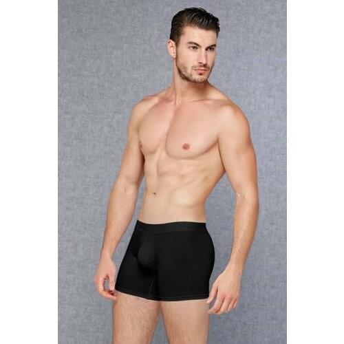 MEN 'S LYCRA BOXER (BLACK)