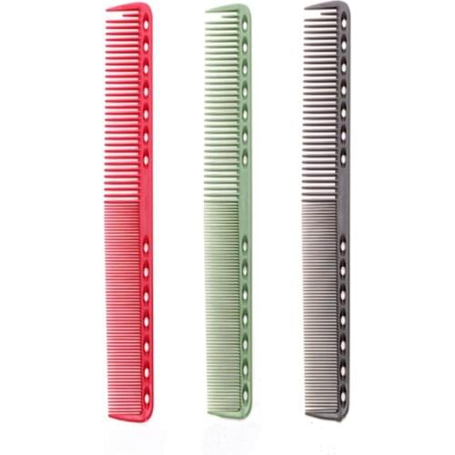 3 Colors Professional Hair Combs Barber Hairdressing Hair Cutting Brush Anti-static Tangle Pro Salon Hair Care Styling Tool