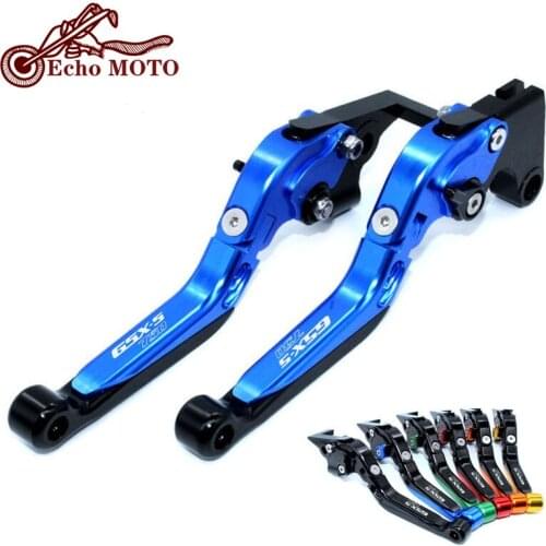 For SUZUKI GSX-S750 GSX S750 GSX-S 750 GSXS750 2011-2021 Motorcycle Folding Extendable Brake Clutch Levers 20 Colors