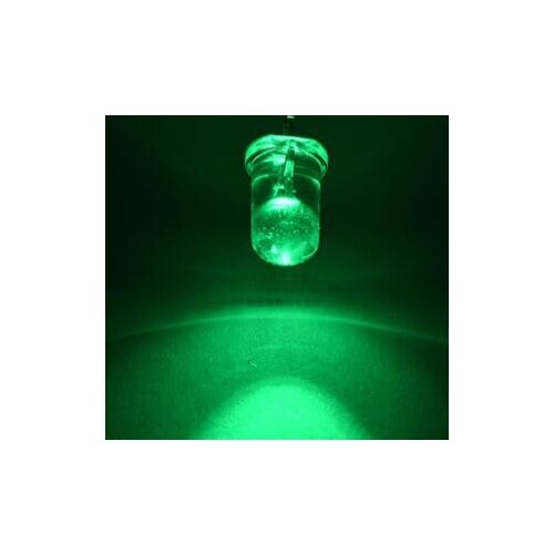 Super Bright Diffused LED Light Lamps 100pcs 3mm Green YOINNOVATI
