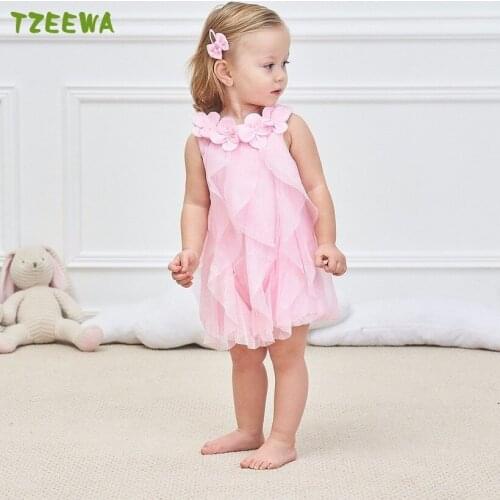TZEEWA Summer Dresses For Babies