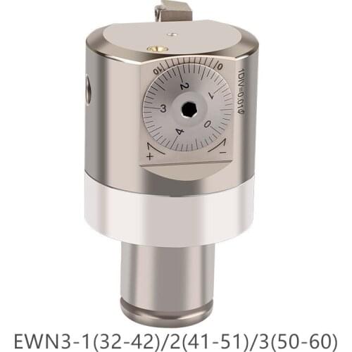 High Precision EWN3-1/2/3 Range 32-60 Smooth Boring Head Cutter Used for Deep holes, for Insert, Boring Tool