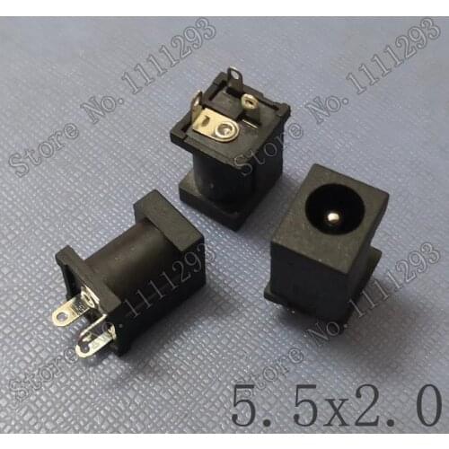20pcs/lot DC Power Jack Socket Connector for SONGREN 240E monitor driver board etc 3-pin