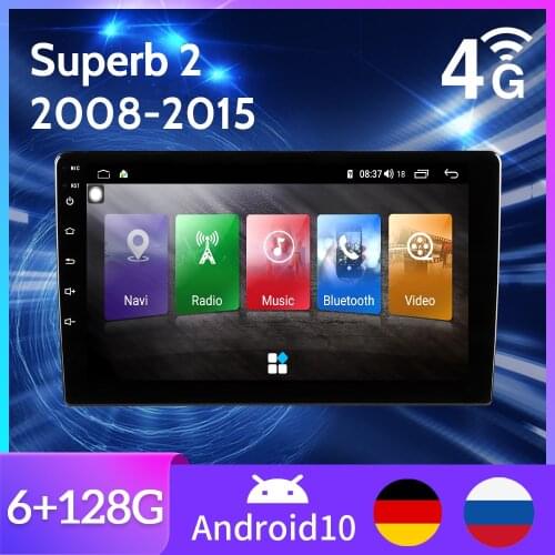 Android 10.0 advanced Superb Car Multimedia Player 9” 2din Car Radio Audio Stereo Auto Radio GPS Bluetooth WIFI 4G MP5 Player