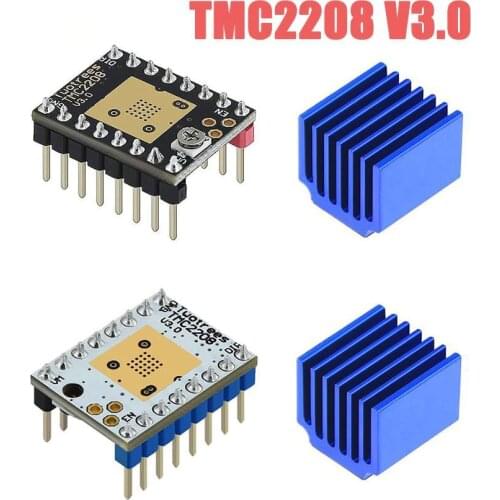 TWO TREES TMC2208 Motor Mute Driver Stepstick replace TMC2100 Driver with Ceramic screwdriver for SKR V1.3 Controller Board