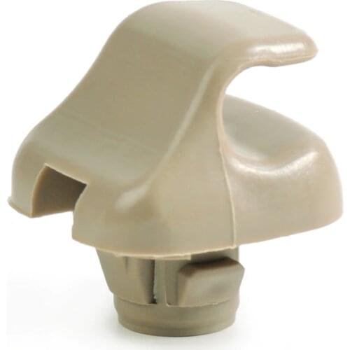 DWCX Beige Front Sun Visor Sunvisor Clip Hook Bracket Hanger 88217S01A01ZA/88217S04003ZA for Honda Accord Civic Pilot Odyssey