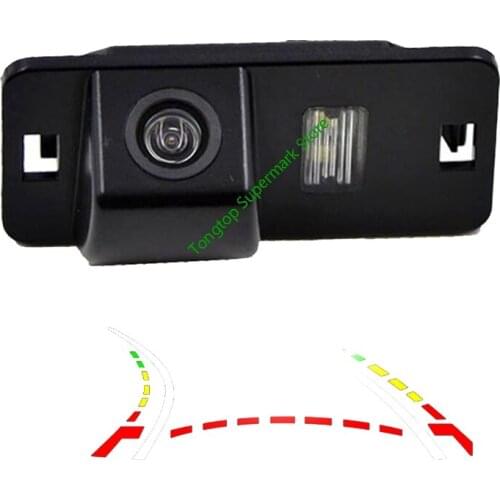 Dynamic Trajectory Tracks line Car Rear View Backup Camera For BMW 3/7/5 Series E39 E46 E53 X5 X3 X6