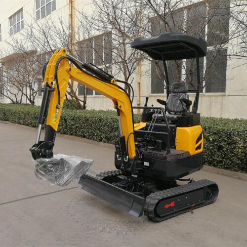 China Manufacturer XN18 Mini Excavator With Three Cylinders Yanmar Engine, Can Install Boom Swing And Retractable Track