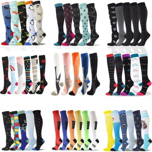 Compression Stockings Football Socks 30 Mmhg Golf Tube Outdoor Sports Socks Pressure Nurses Nursing Hiking Running Fitness Socks