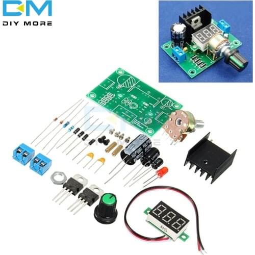 LM317 LED Display Adjustable Voltage Regulator Power Board Module Production Large Secondary School Graduation Design