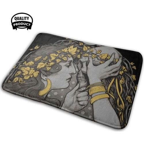 The Witch Soft Interesting Room Goods Rug Carpet The Witch Ram Skull Skeleton Gothic Pagan Wicca Witch Witches Halloween