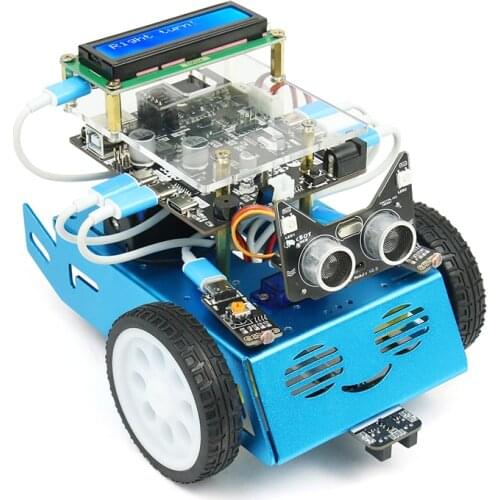 Scratch3.0 Childrens Fun Programmable Robot Education Student Smart Car Kit Diy Accessories