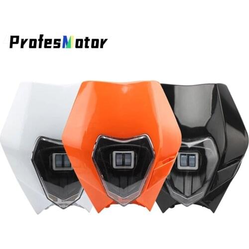 New Motorcycle LED Headlight Headlamp Head Lamp Light For EXC EXCF XC XCF SX SXF XCW XCFW 125 150 250 300 350 450 530