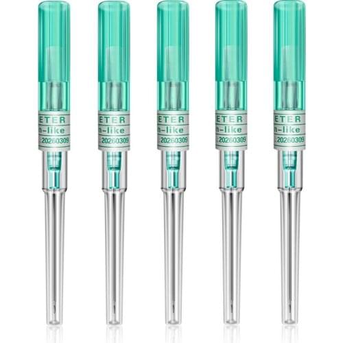 Disposable Body Piercing Needles 14G 16G 18G 20G 22G Ear Nose Sterile Surgical Steel Catheter Piercing Needles Piercing Tools