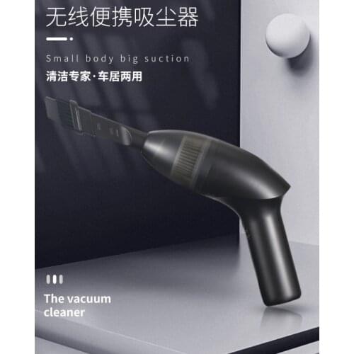 Portable durable battery removable car charging desktop windowsill gap computer case vacuum cleaner J05