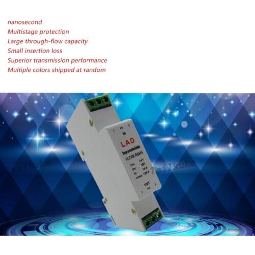 RS485 Control Signal Lightning Arrester 24V Switch Signal Lightning Arrester PLC Fire Alarm CAN Signal Surge