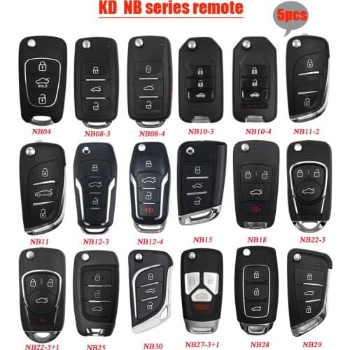 5pcs /lot KEYDIY KD NB Remote NB04 NB12 NB15 NB12 NB18 NB22 NB25 NB27 NB28 NB29 NB30 KD900 Blank Remote Car Key For KD MINI/KD-X