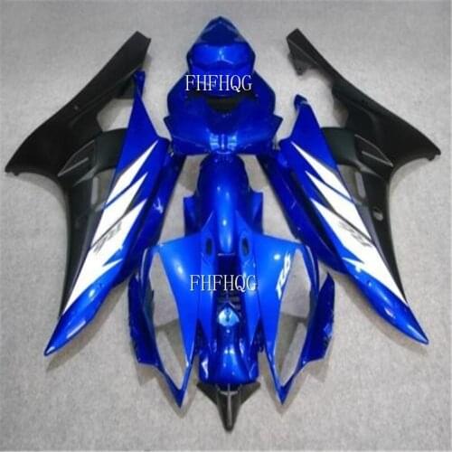 Blue Injection mold Fairing for Yamaha YZF R6 06 07 YZFR6 2006 2007 fairings Body Work Frame Cover Side Panel Mudguard Fender