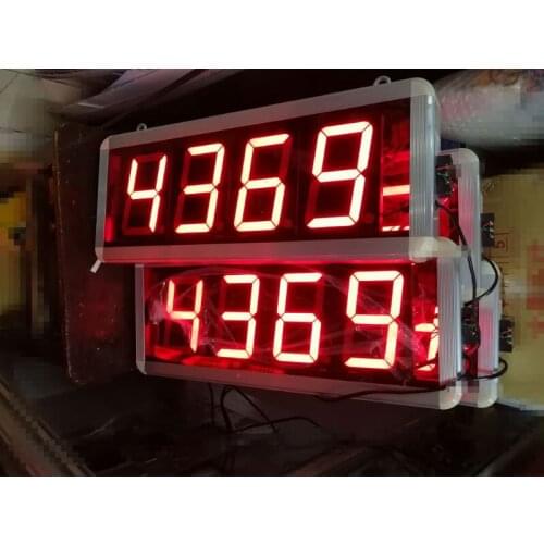 LED Auto-sensing Counter, 4-bit Counter Addition and Subtraction Electronic Counter, Production Line Conveyor Count NPN