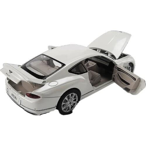 TOMY 1:24 Model Car Boy Sound Light Toy Car with Acousto-optic Return Force Childrens ToyGift Collection Bentley Continental GT