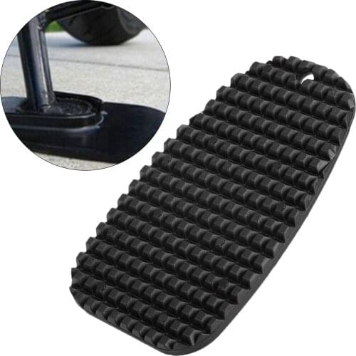 Side stand support pad Universal Motorcycle Kickstand Pad Side Stand Support Plate for Soft Ground Outdoor Parking Black New