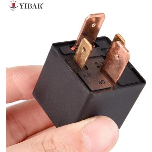 Waterproof Heavy Duty Relay 4Pin DC 24V 12V 80A JD1912 Automotive Car Relay Convenient