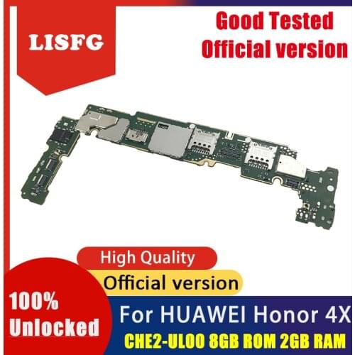 High Quality Circuit Board For HUAWEI Honor 4X Motherboard,CHE2-UL00 8GB ROM 2GB RAM For HUAWEI Honor 4X Logic Main Board